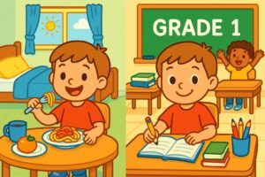 Kosakata Sekitar Sekolah dan Rumah – Bahasa Indonesia Kelas 1 SD (Semester 1)
