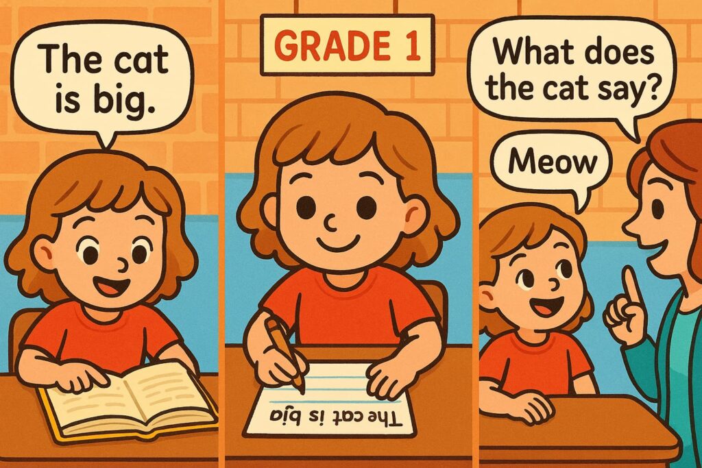 Menulis dan Membaca Kalimat Pendek – Bahasa Indonesia Kelas 1 SD (Semester 1)